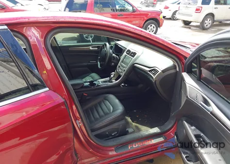 2016 Ford Fusion Se из США, поврежденный, VIN 3FA6P0HD2GR246688